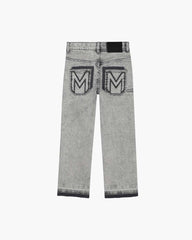 Marc Jacobs Discount - The Trompe Loeil Chain Jeans Black