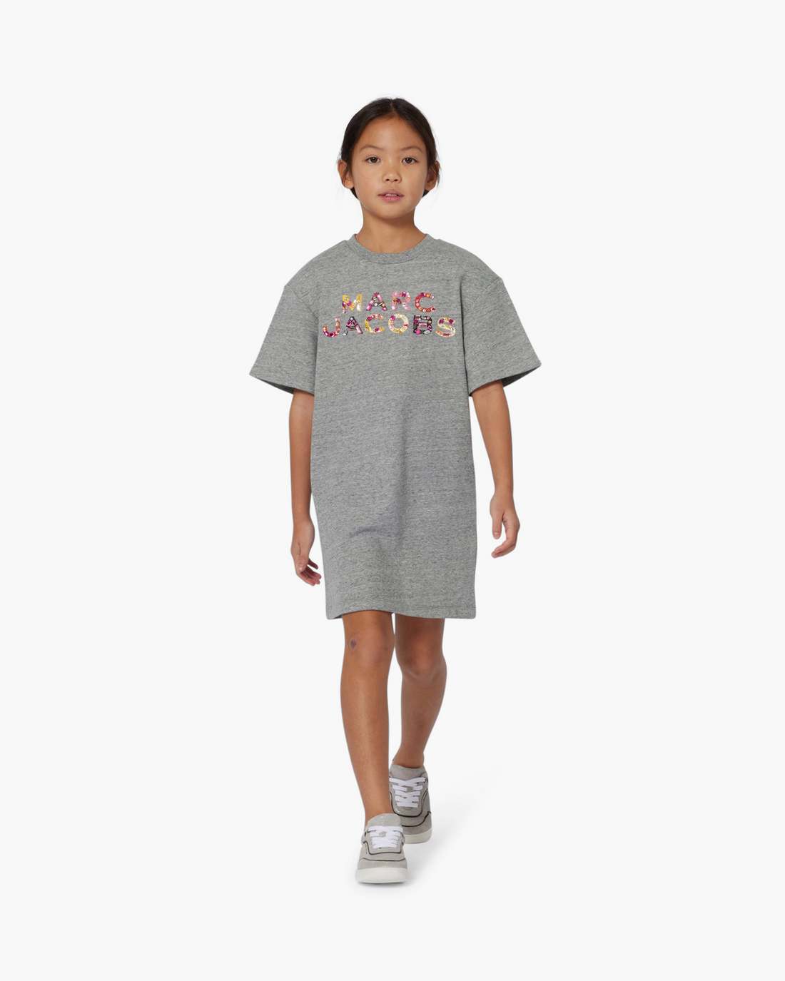 Marc Jacobs US - The Gem Logo Dress Grey