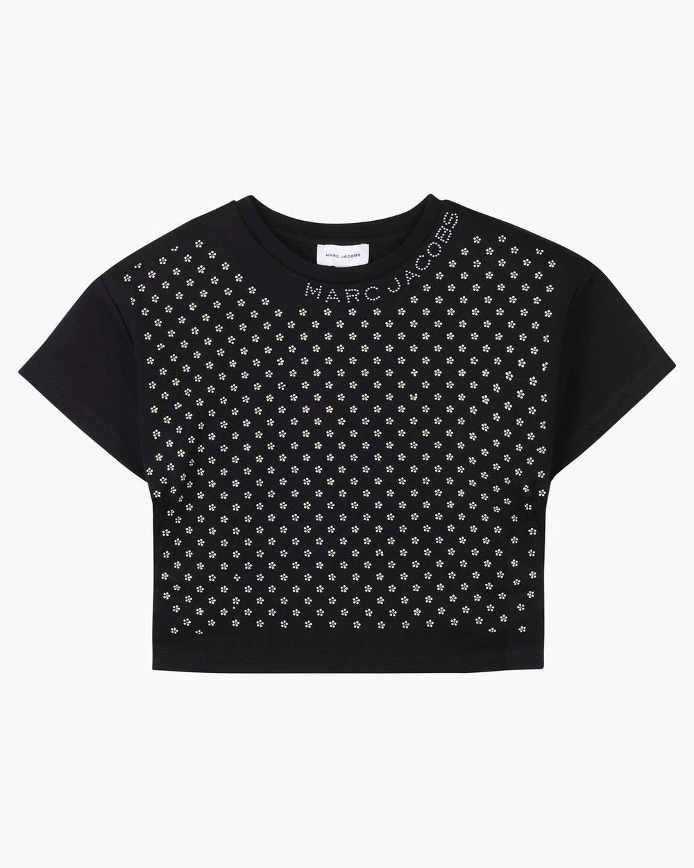 Marc Jacobs Online - The Crystal Daisy Cropped Shirt Black