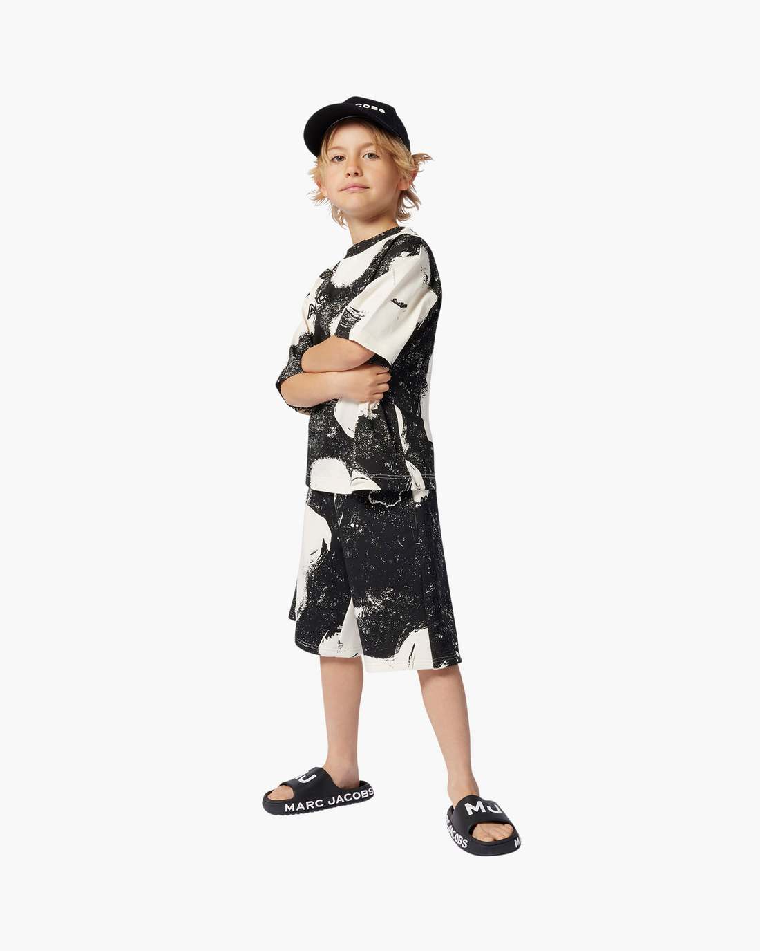 Marc Jacobs Online - The Daisy Sweatshort Black/White