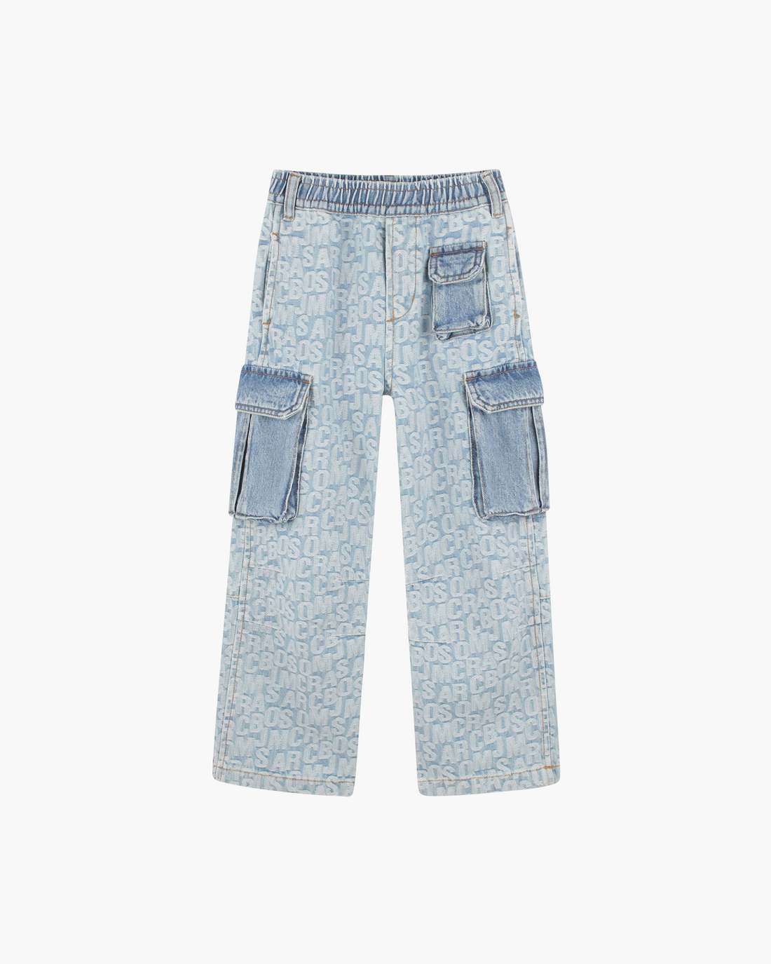 Marc Jacobs For Sale - The Jumbled Logo Cargo Pant Blue