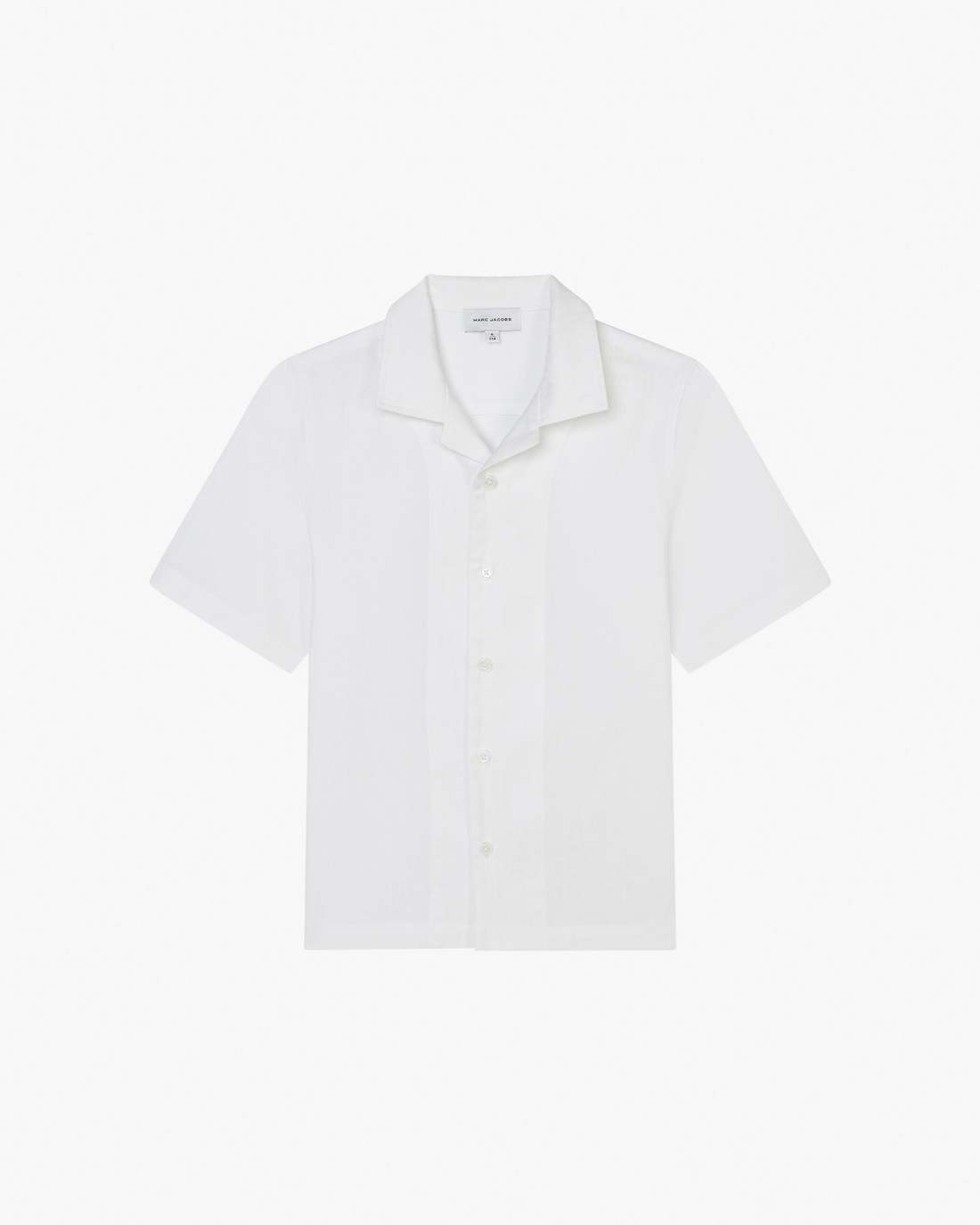 Marc Jacobs Outlet - The Jumbled Monogram Logo Short Sleeve Shirt White