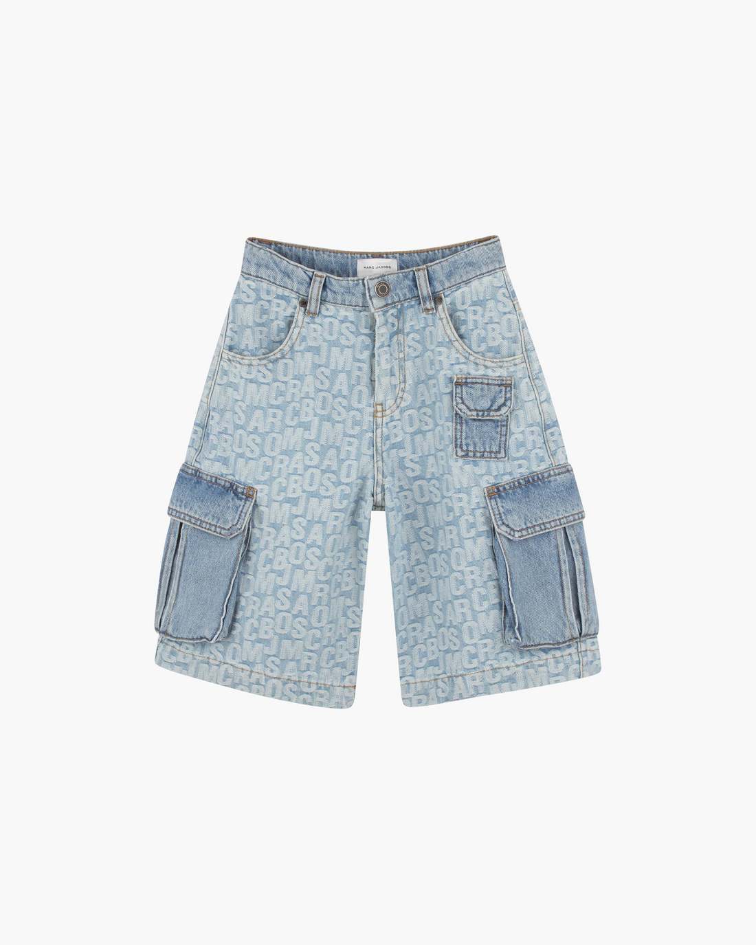 Marc Jacobs US - The Jumbled Logo Bermuda Short Blue