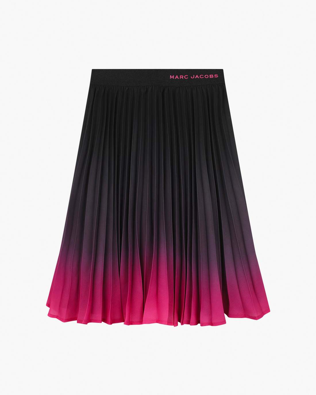 Marc Jacobs New - The Ombre Skirt Black/Pink