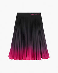 Marc Jacobs New - The Ombre Skirt Black/Pink