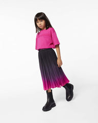 Marc Jacobs New - The Ombre Skirt Black/Pink