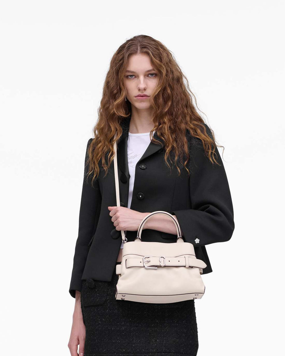 Marc Jacobs For Sale - The Dakota Small Satchel Cloud White