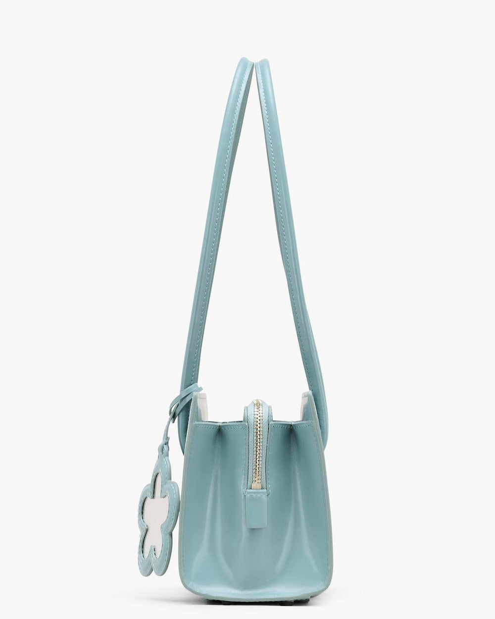 Marc Jacobs New - The Glam Mirror Satchel Sky Blue
