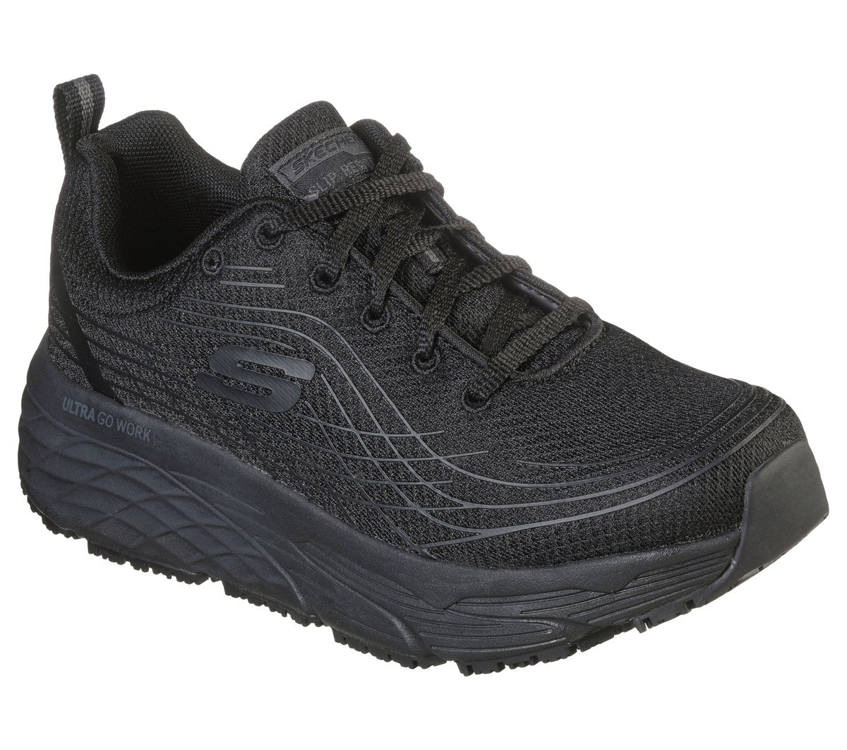 Skechers Work Slip-Resistant Relaxed Fit: Max Cushioning Elite