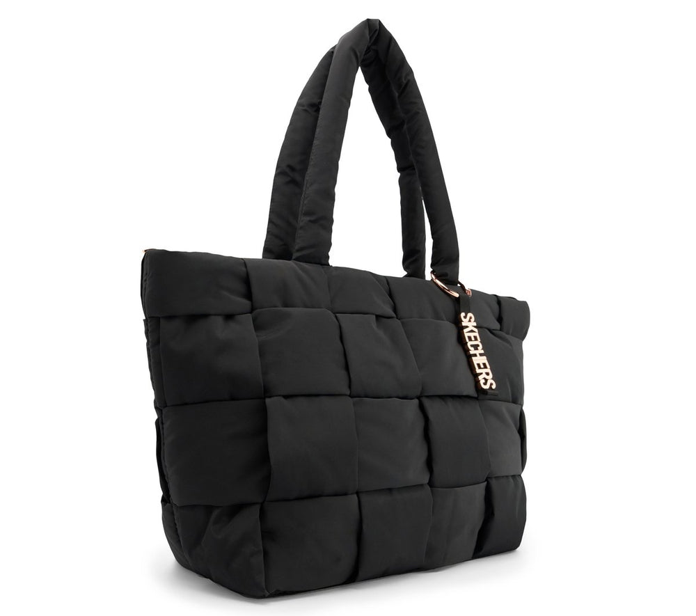 Skechers Quilted Checkered Shopper Bag