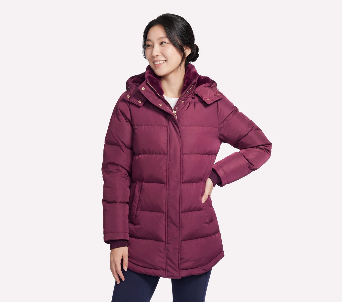 Skechers On-The-GO Cozy Fit Down Parka