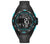 BLACK / TURQUOISE