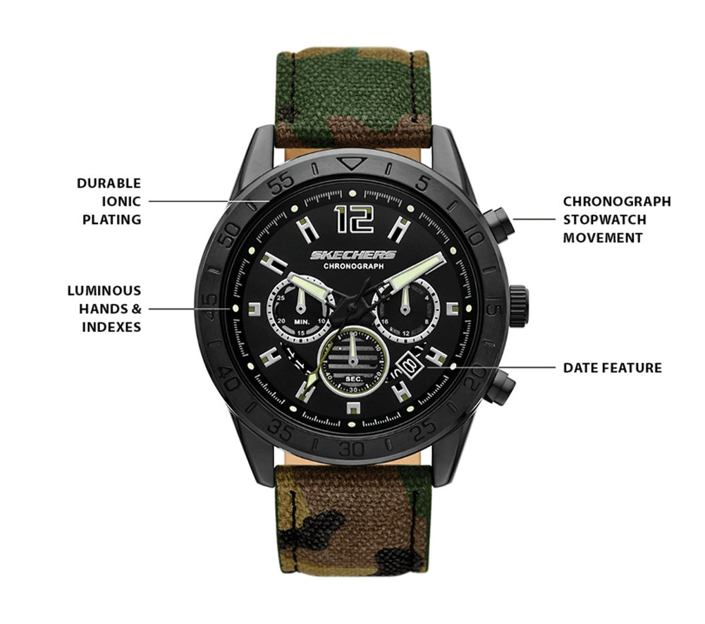 Skechers Kornblum Camo Watch