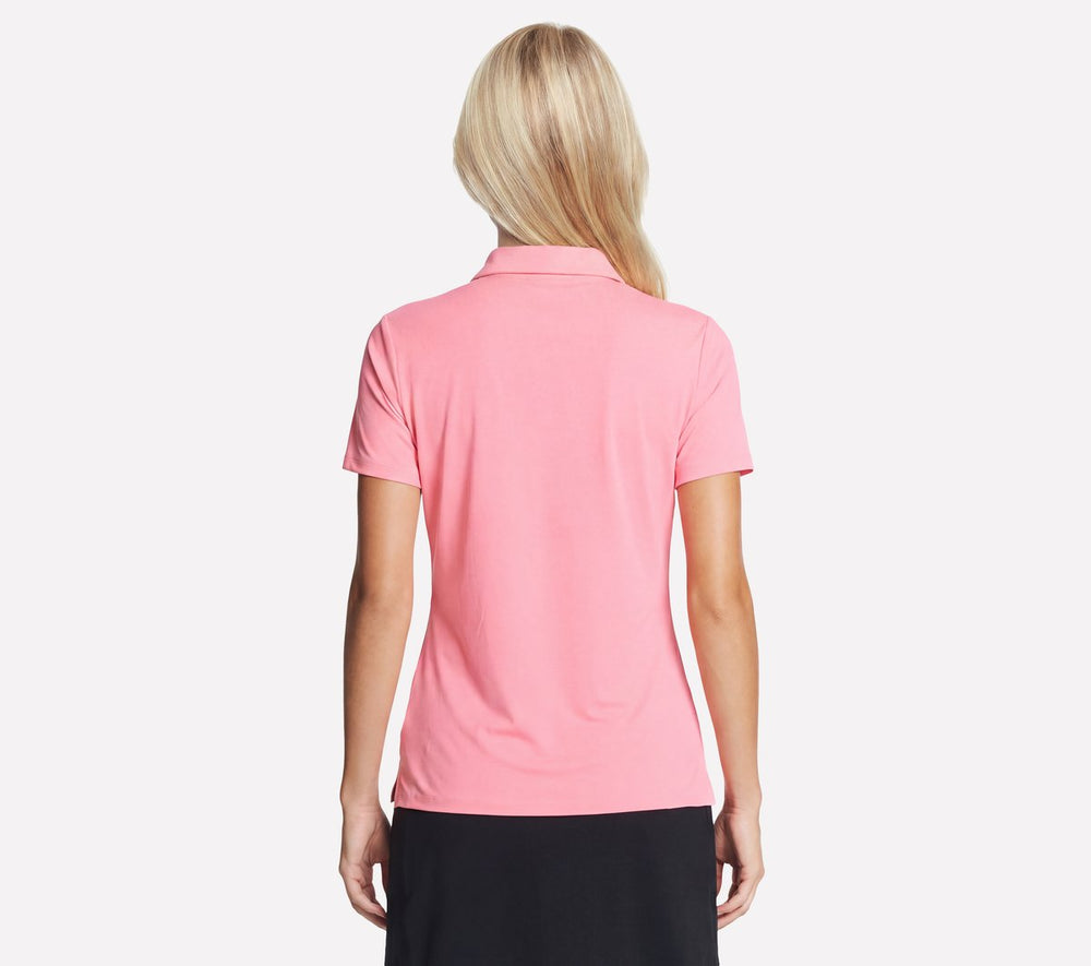 Skechers GO GOLF Short Sleeve Birdie Zip Front Polo
