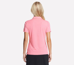 Skechers GO GOLF Short Sleeve Birdie Zip Front Polo
