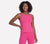 WHITE / HOT PINK