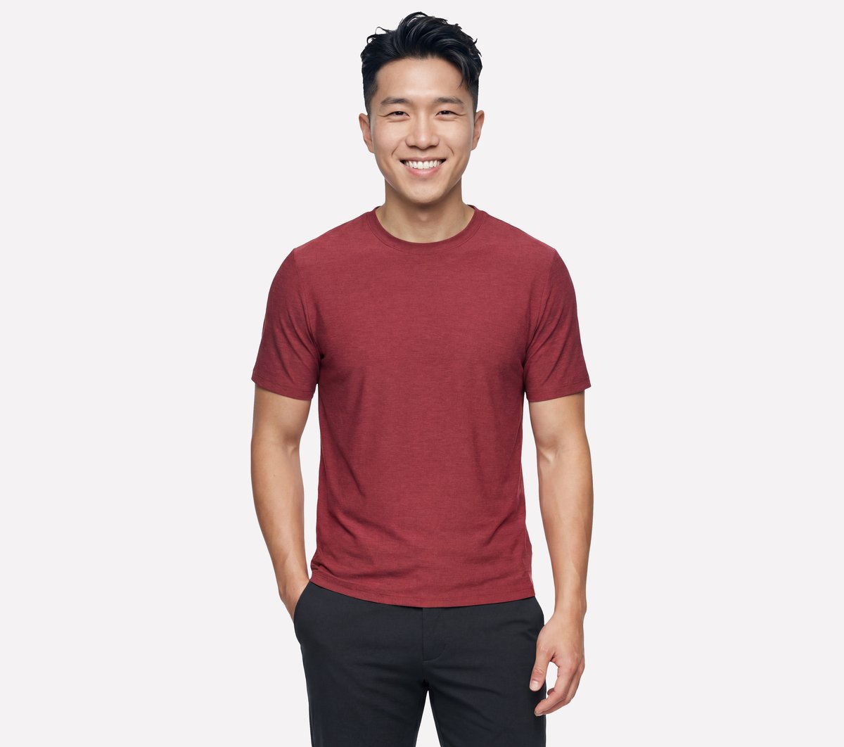 CHARCOAL / RED,S