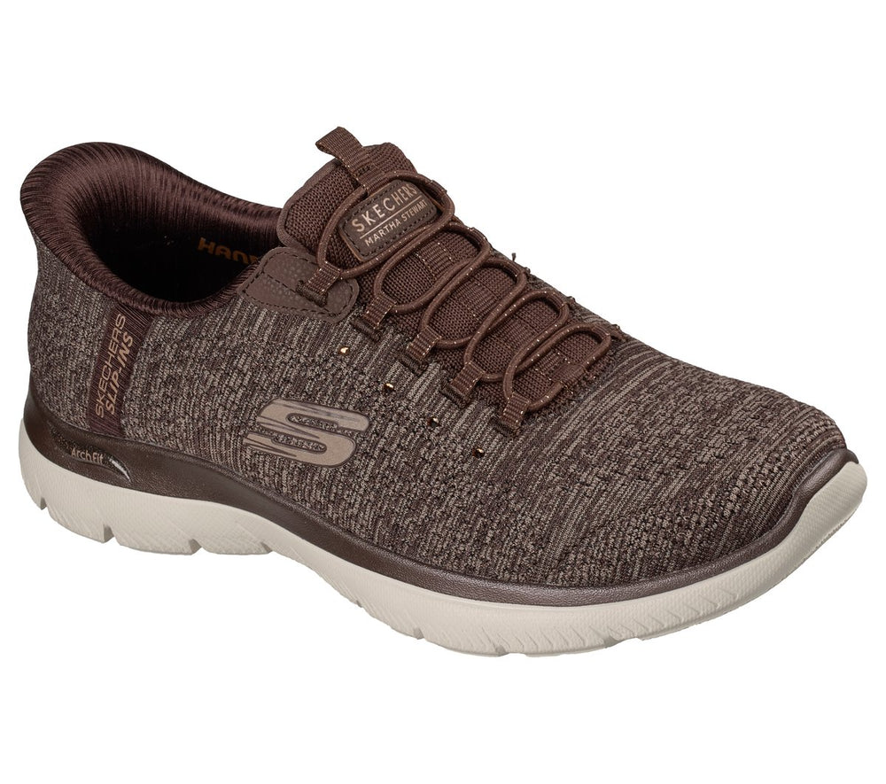 Skechers Martha Stewart Slip-ins: Arch Fit Summits - Soft Shimmer