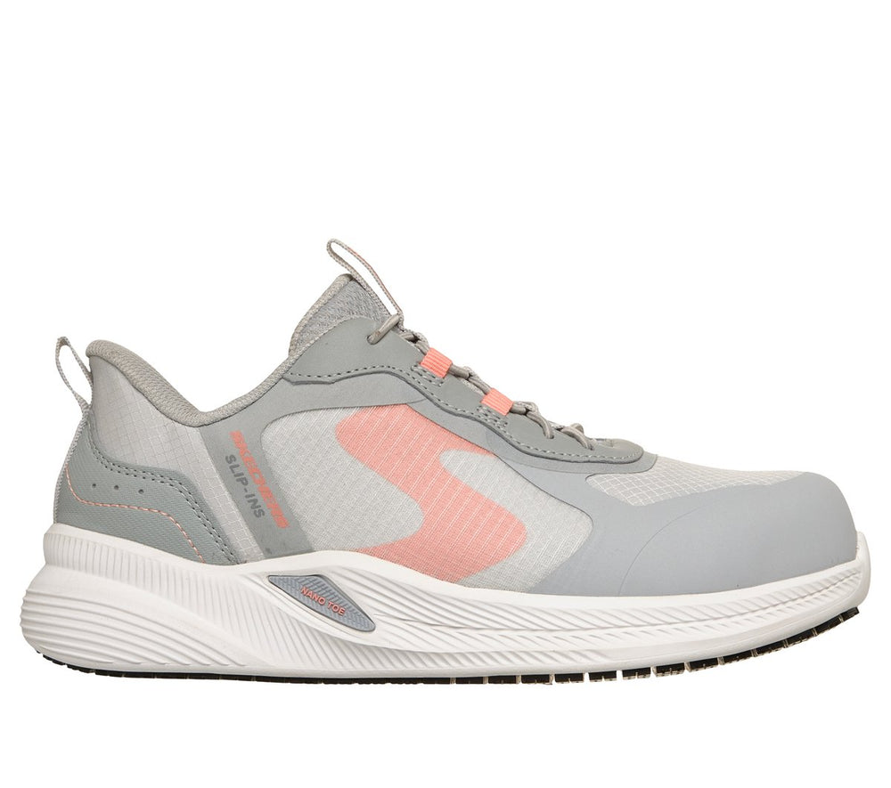 GRAY / CORAL,6.0,Medium