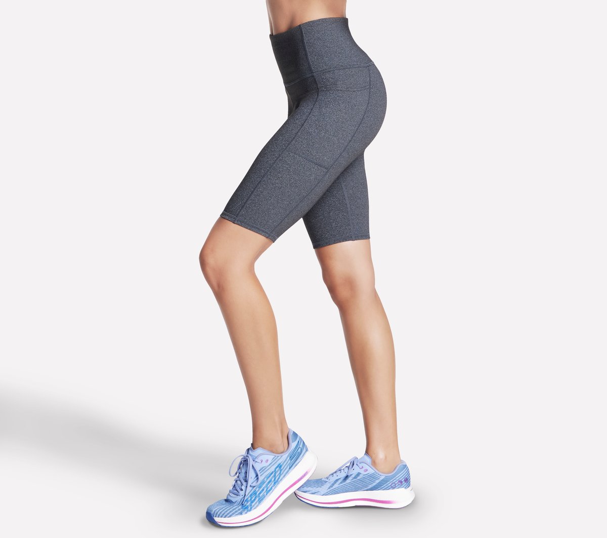 Skechers GO WALK High Waisted 10 Inch Bike Short