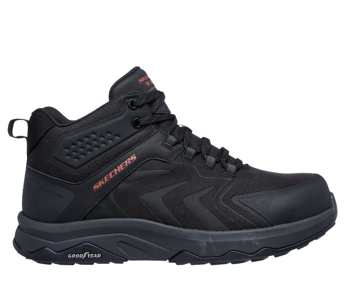 BLACK / RED,7.0,Medium