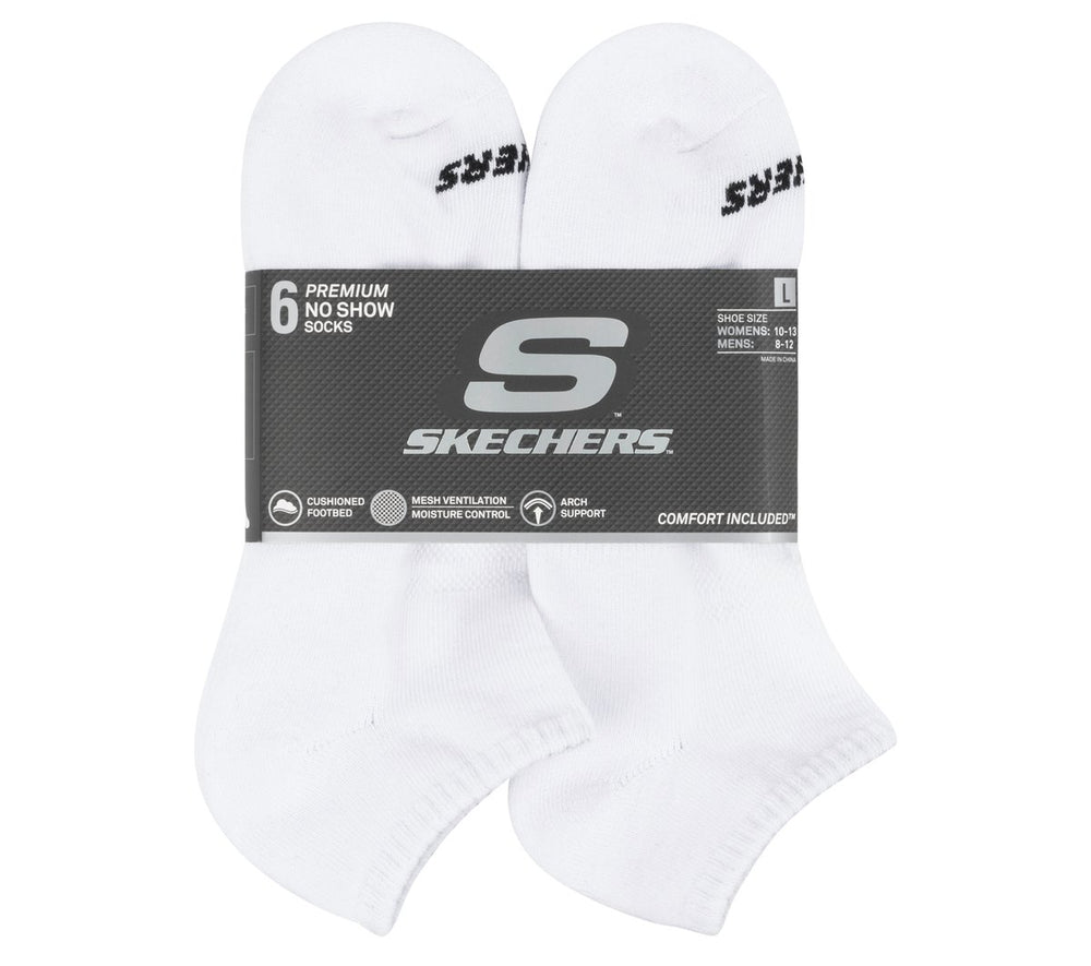 Skechers 6 Pack Core Low Cut Large Socks