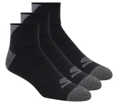 Skechers 3 Pack Men's Half Terry Quarter Crew Socks