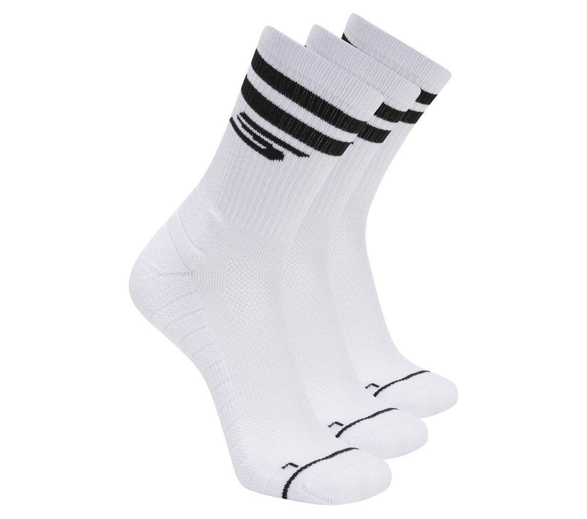 WHITE / BLACK,L